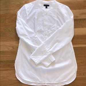 J Crew white tunic